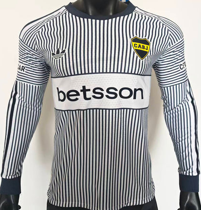Jersey 2026/27 Boca Visitante Manga larga Versión Jugador