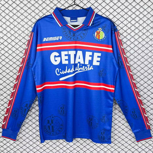 Jersey 1998/1999 Getafe Local Manga larga Versión Fan Retro