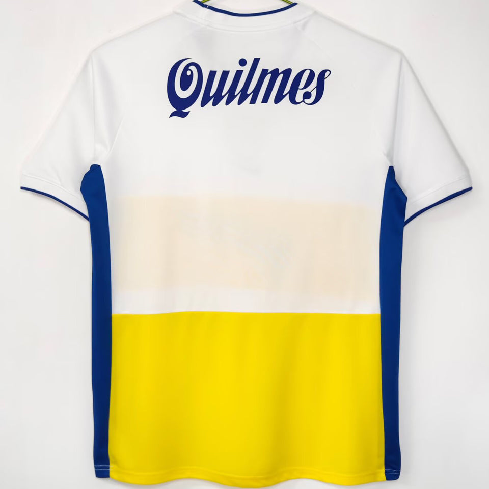 jersey 2001/2002 boca visitante manga corta versión fan retro