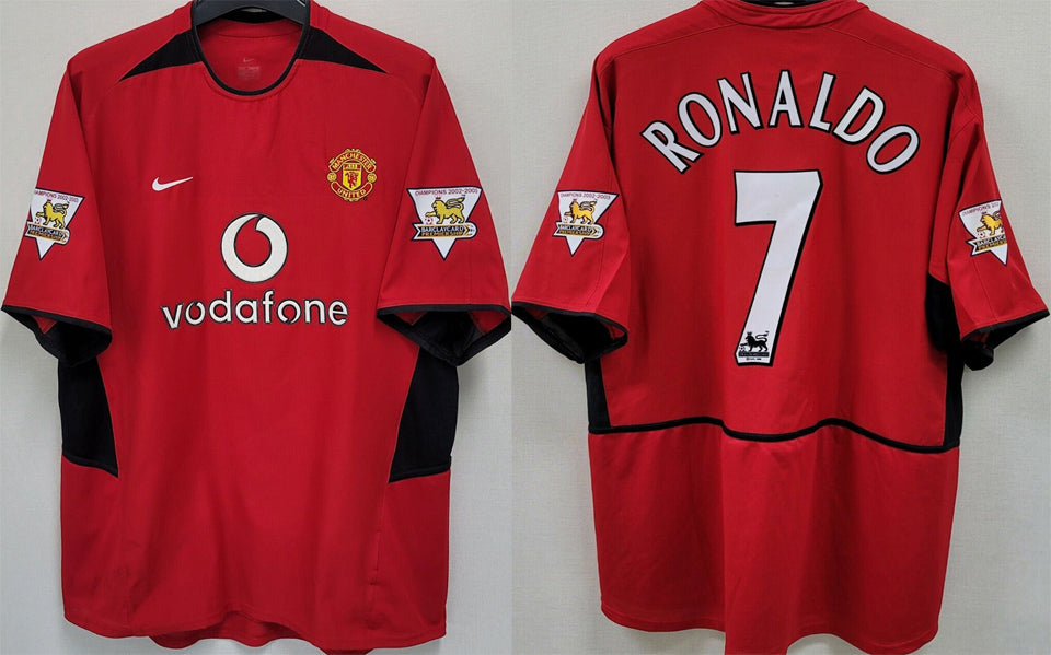 2002/04 Manchester United Parches/Letras
