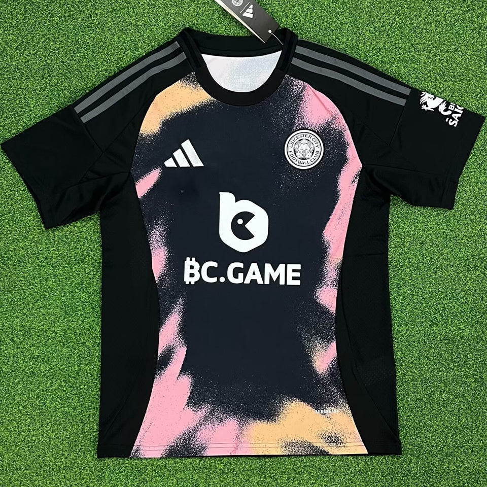 Jersey 2024/25 Leicester City Visitante Manga corta Versión Fan