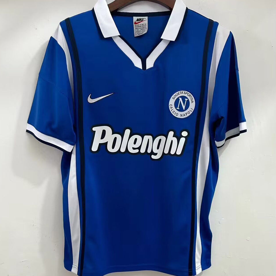 jersey 1998 napoli local manga corta versión fan retro