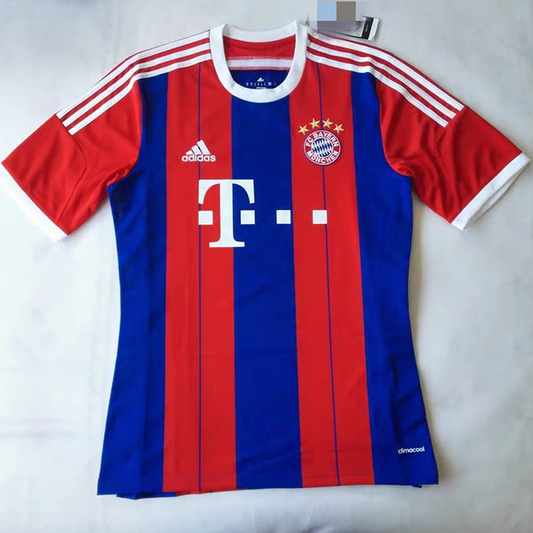 Jersey 2014/15 Bayern Munich Local Manga corta Versión Fan Retro