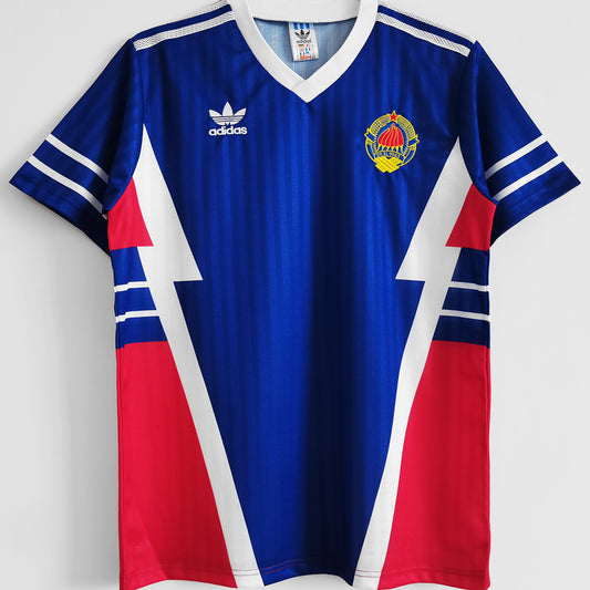 1990 Yugoslavia Local Versión Fan Selecciones Retro
