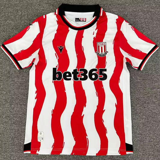 Jersey 2025/26 Stock City Local Manga corta Versión Fan