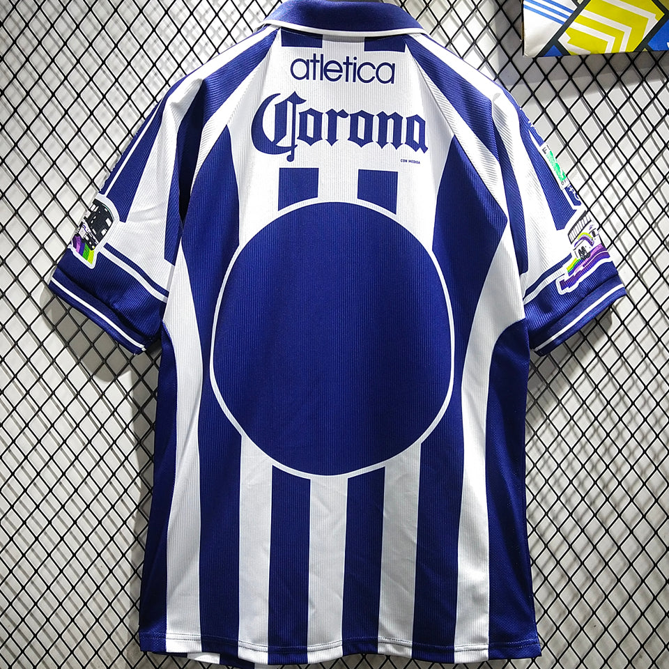 jersey 1999 pachuca local manga corta versión fan retro