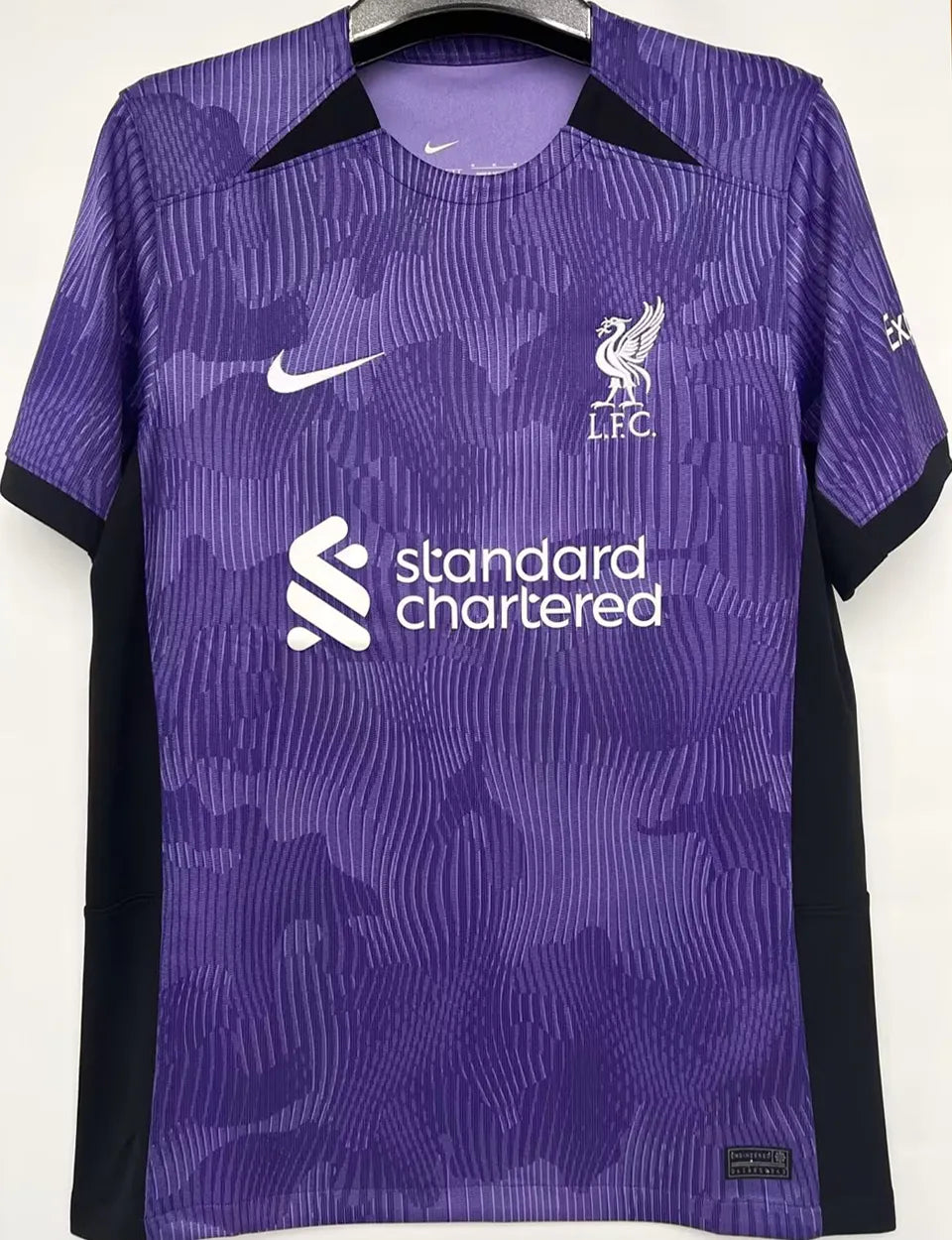 Jersey 2023/24 Liverpool Tercero Manga corta Versión Fan