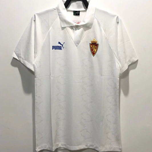 Jersey 1995 Zaragoza Local Manga corta Versión Fan Retro