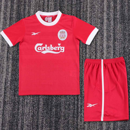 Jersey 1997/98 Liverpool Local Manga corta Niño Retro