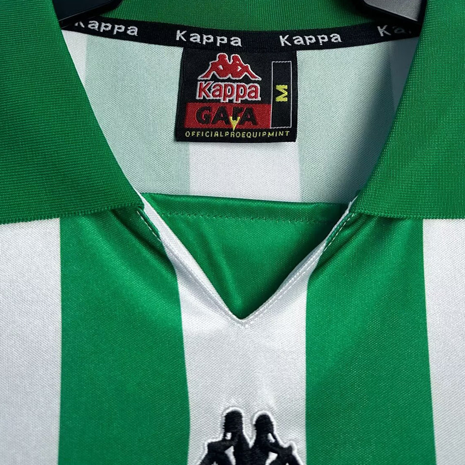 Jersey 1999/2000 R BTS Local Manga corta Versión Fan Retro