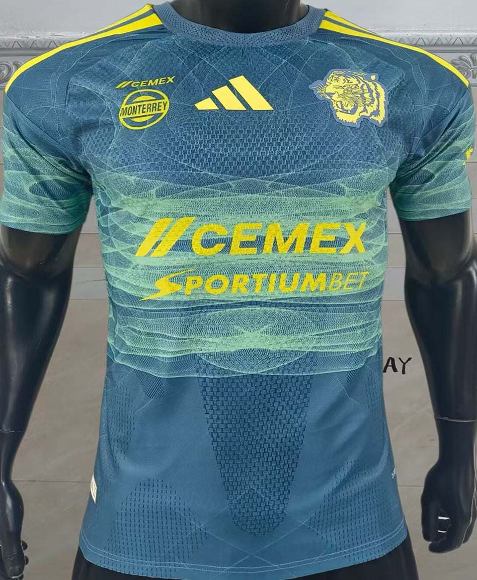 jersey 2026/27 tigres tercero manga corta versión jugador