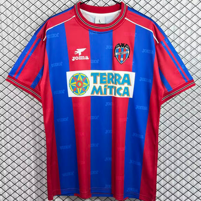 Jersey 1999/2000 Levante Local Manga corta Versión Fan Retro