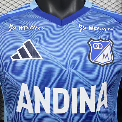 Jersey 2025/26 Millonarios Local Manga corta Versión Jugador