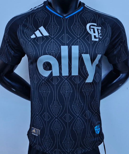 Jersey 2025/26 Charlotte Visitante Manga corta Versión Jugador
